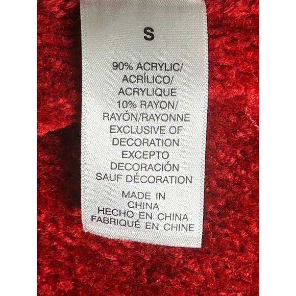 Alfred Dunner floral embroidered cardigan sweater size small - Picture 3 of 3